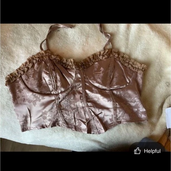 jacquard frill lace trim top💕 - Picture 6 of 6